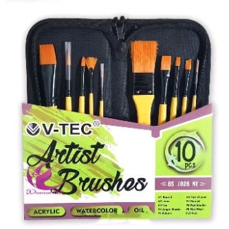 

V-Tec Brush BS 1025 + Tas/Kuas Set dan tas