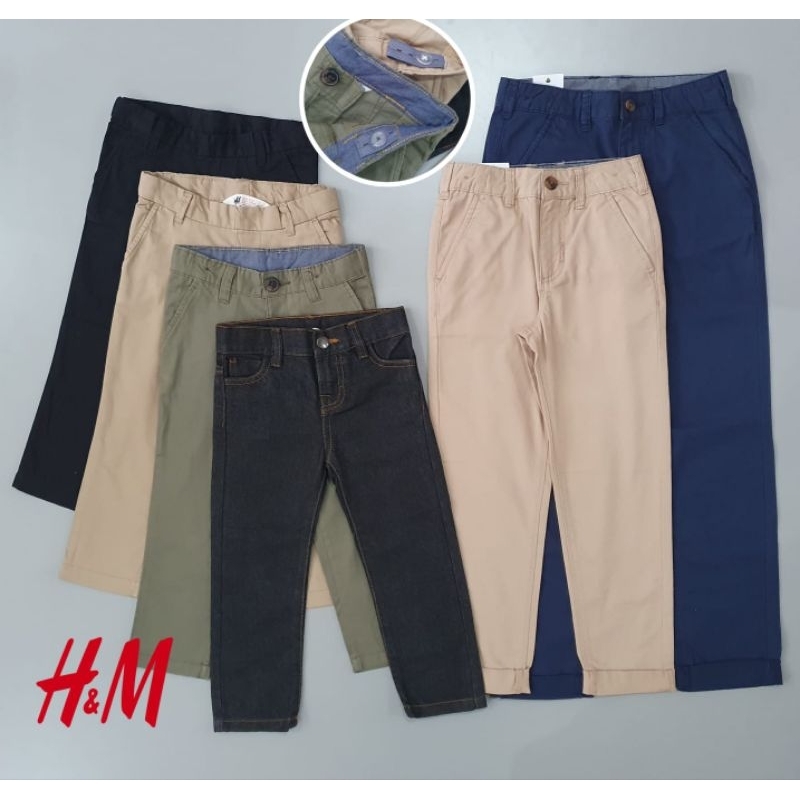 CELANA CHINOS ANAK HM ORIGINAL NEW