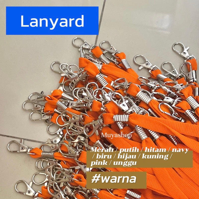 

Tali Lanyard / Tali Nametag / Tali Kait / Tali Id Card / Lanyard