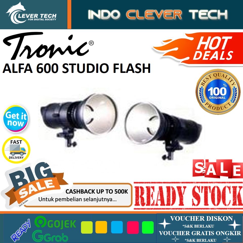 Tronic Alfa 600 studio flash light - Flash Studio