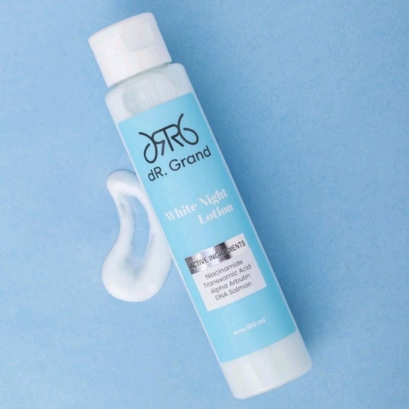 (READY BANYUWANGI) Dr Grand white night lotion pemutih badan