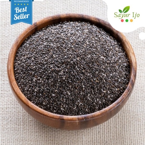 

Biji Chia Seeds Mexico 100 Gram / Pack Fresh Organic Bumbu Rempah Asli