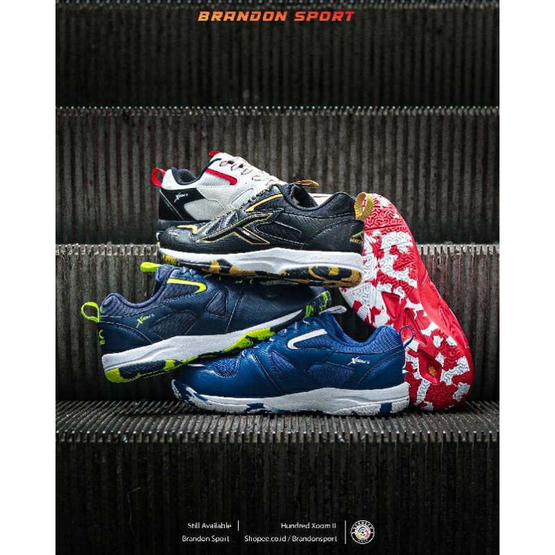 Sepatu Badminton Hundred Xoom II