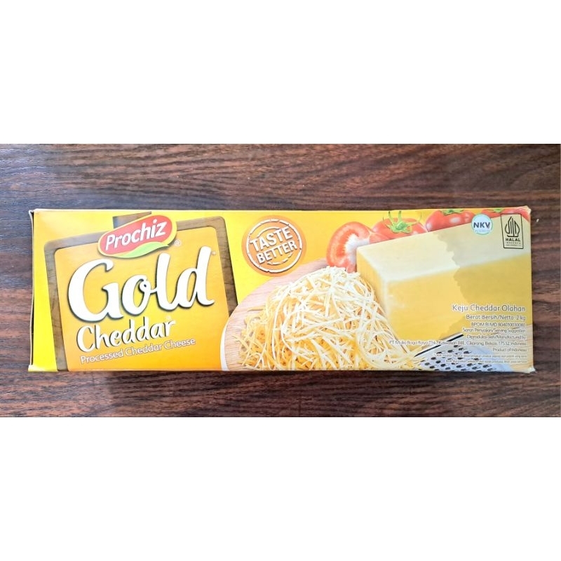 

Keju Prochiz Gold Cheddar 2kg