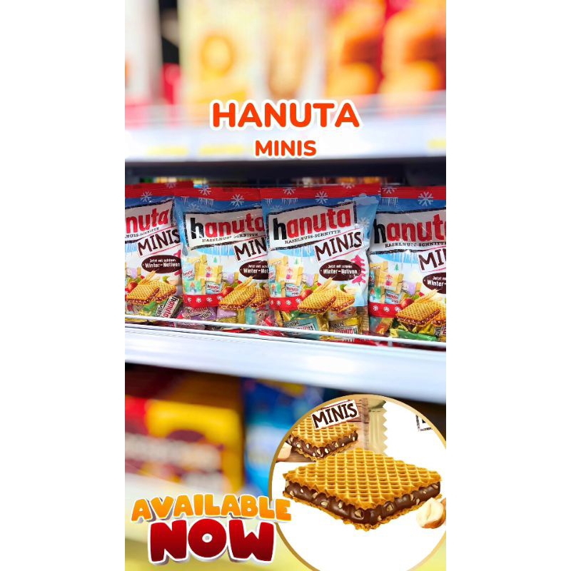 

HANUTA MINIS | WAFER COKLAT