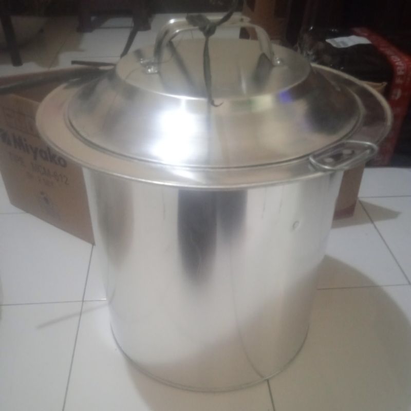 Dandang mie ayam 35 bahan alumunium 1,2mm