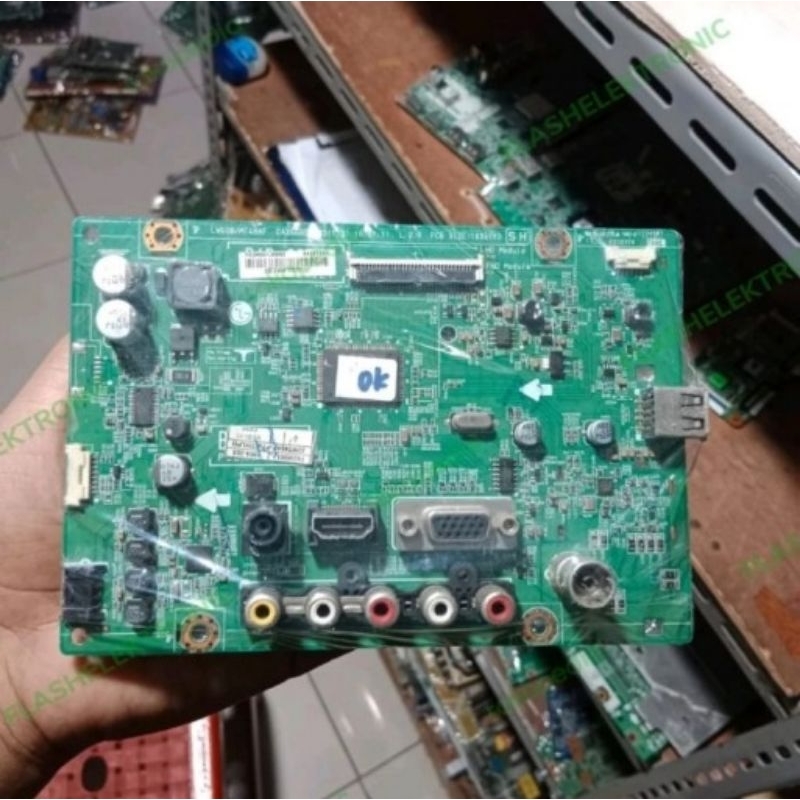MAINBOARD TV LED LG 22MT48AF - MESIN TV - MOTHERBOARD - MB TV LED LG 22MT48AF