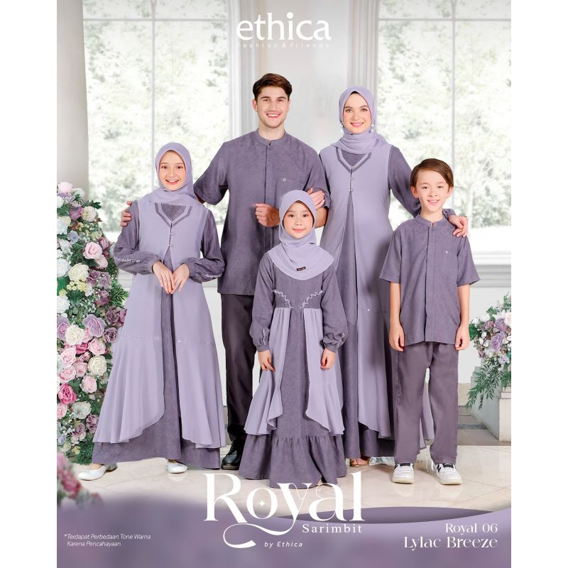 Sarimbit Royal series 2023 ethica Kagumi 301 lylac breeze