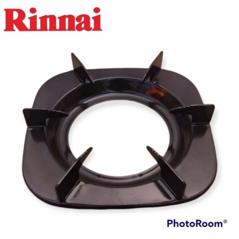 tatakan dudukan bulat kompor gas rinnai kaki 6 ori