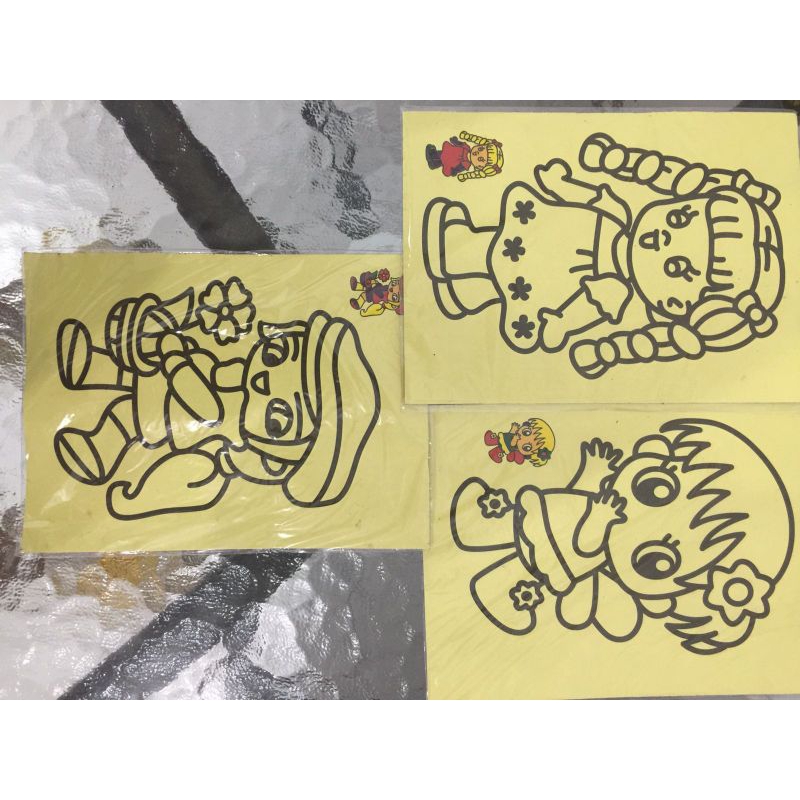 

Kertas pasir stiker kuning size 16cmx 12cm isi 10pcs