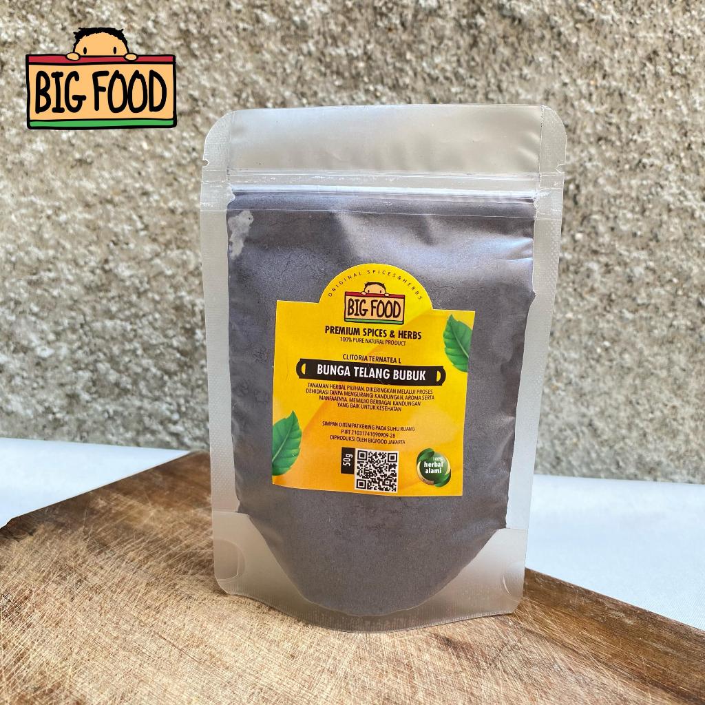 

Big Food Bunga Telang Bubuk 50 gram