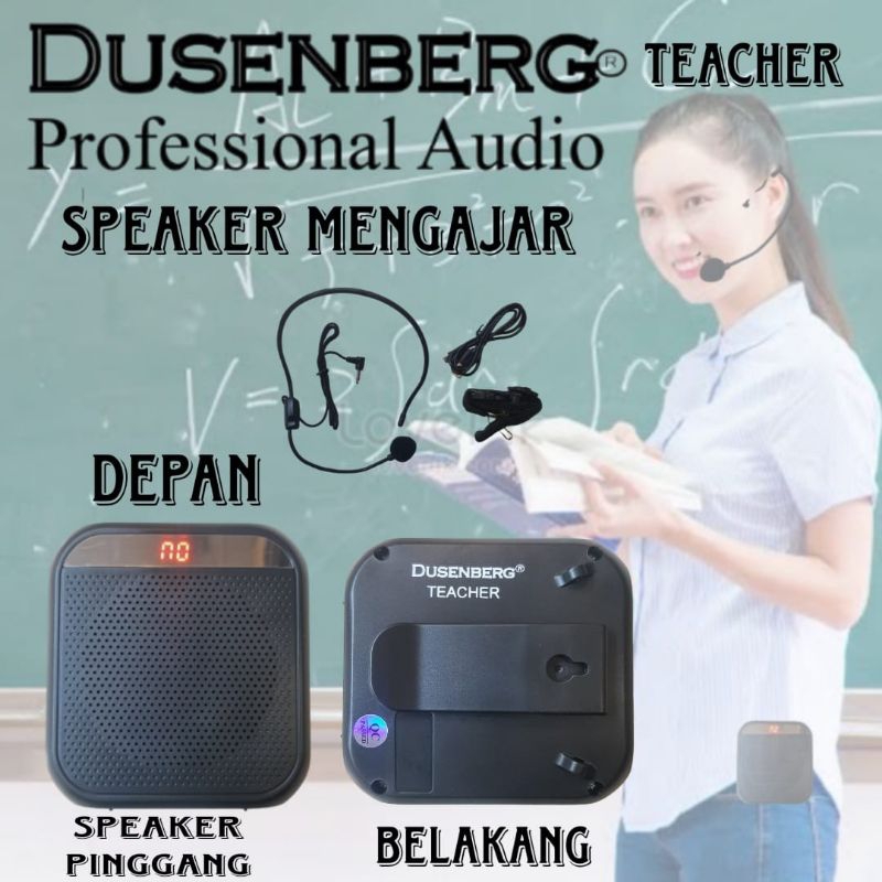 speaker pinggang speaker mengajar Dusenberg teacher