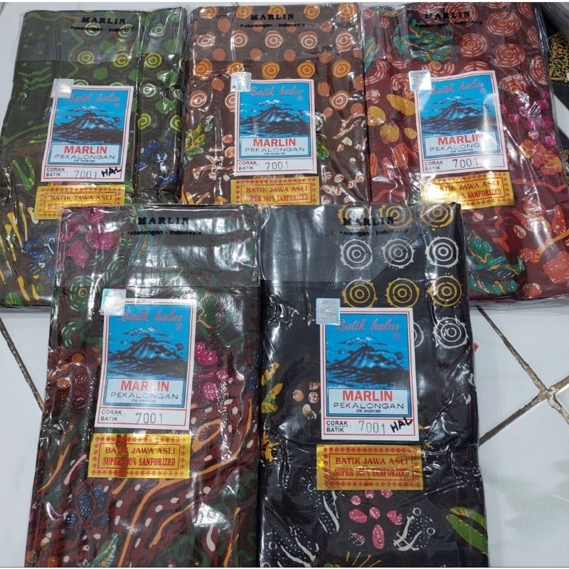 [BARU] GROSIR SARUNG WANITA MARLIN 7001 (5pcs)