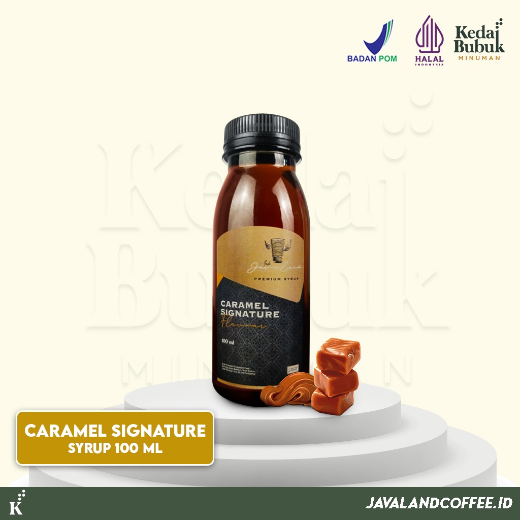 

Javaland Syrup / Sirup Rasa Caramel 100ml - Signature