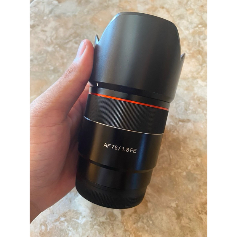 Samyang 75mm 1.8 sony