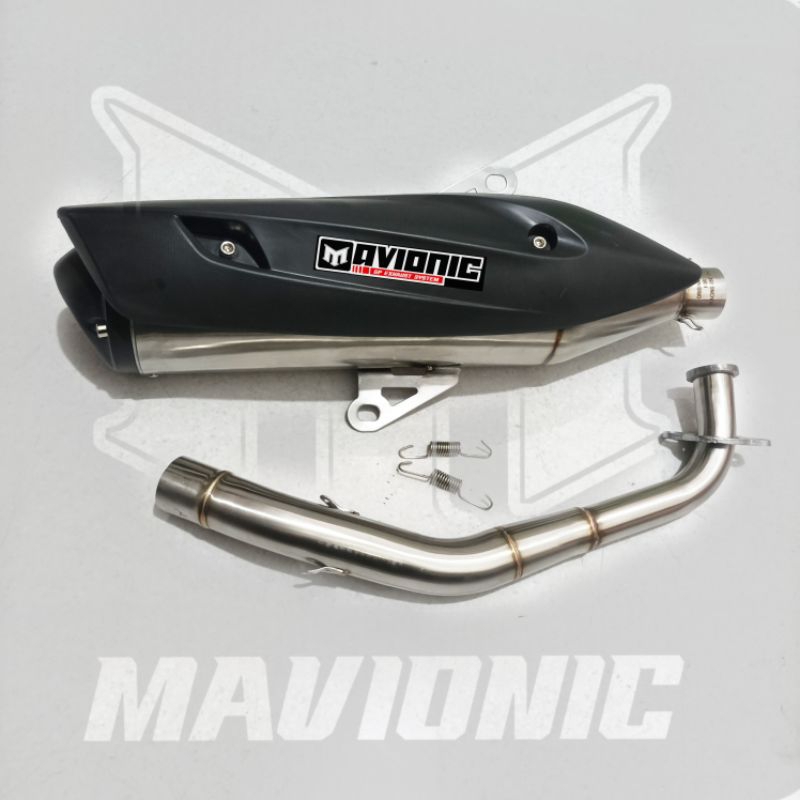 Knalpot standar racing aerox nmax vario fullsystem original mavionic inlet 38 & 50mm