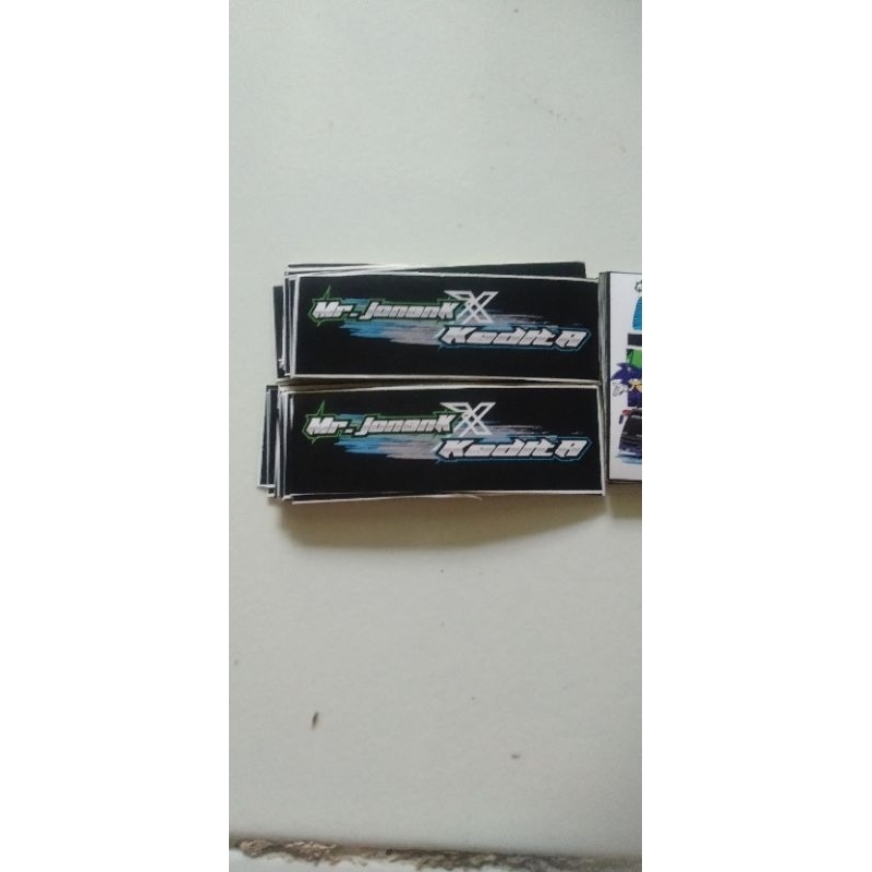 

stiker Kadita 1 pcs isi 3