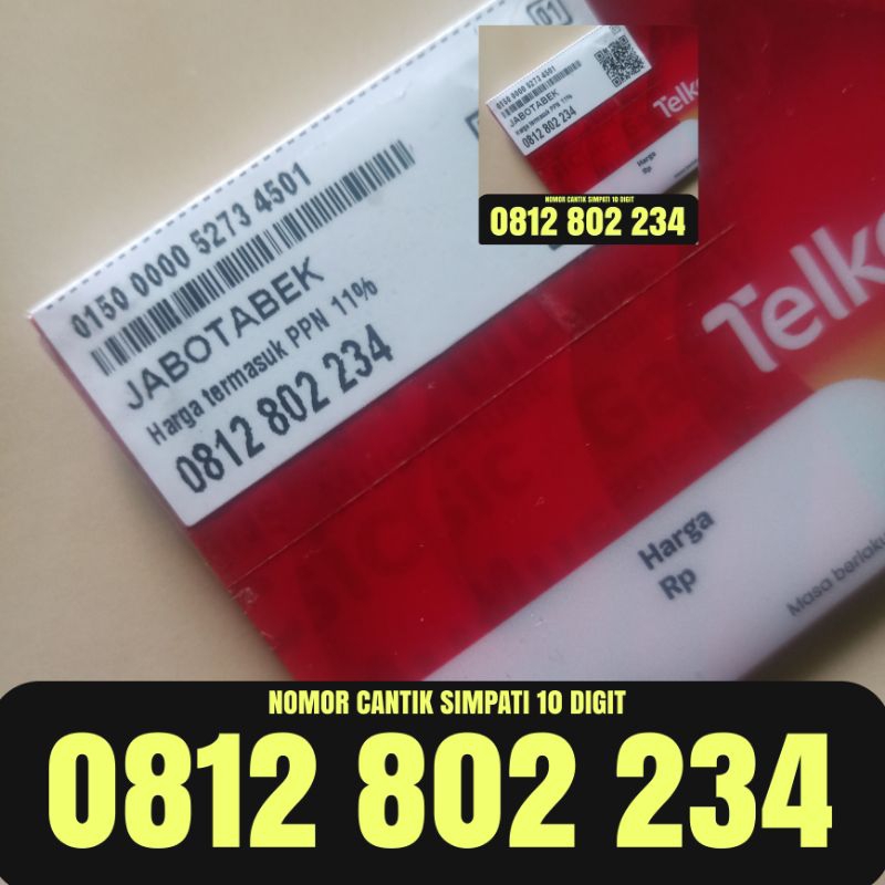 Nomor Cantik Telkomsel 234 Kartu Perdana Cantik simpati as dan simpati loop