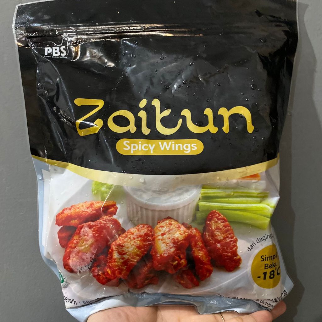 

Zaitun Spicy Wings 500 Gram