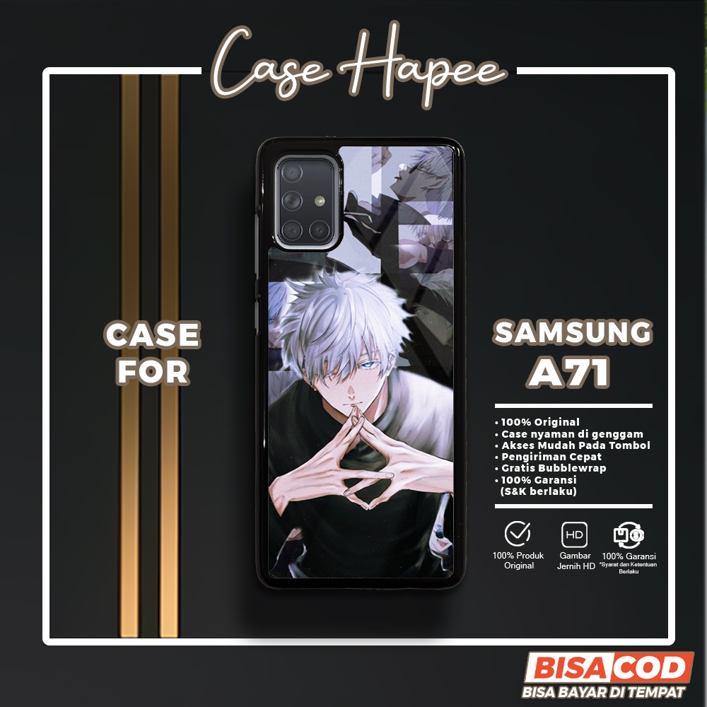 Case Samsung A71 Casing Samsung A71 [GOJO] Casehapee Case Glossy Case Aesthetic Custom Case Premium 