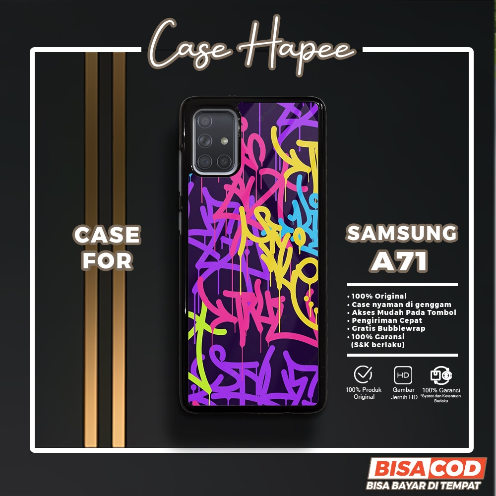 Case Samsung A71 Casing Samsung A71 [GRFY] Casehapee Case Glossy Case Aesthetic Custom Case Premium 