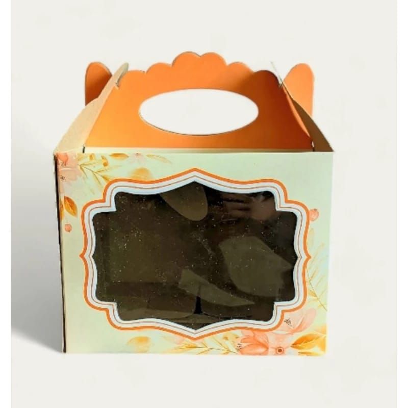 

BOX SOUVENIR gable box 13x13x10 CMUDA 310GRAM jeruk