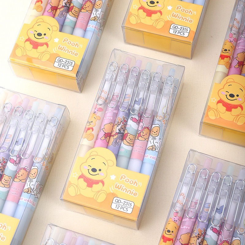 

Pulpen Gel mekanik motif lotso/winniethepooh