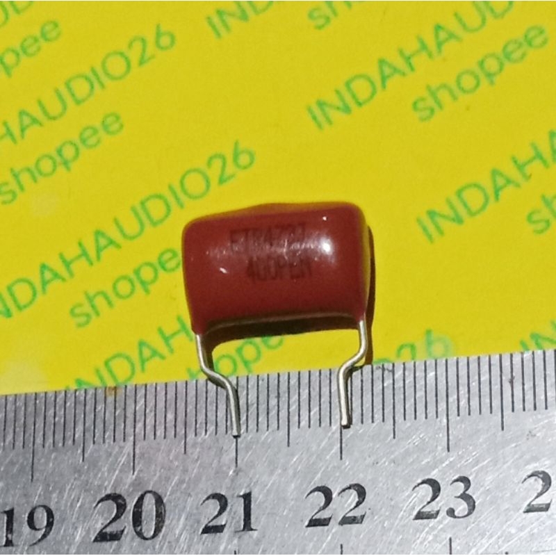 473 400v 15mm milar 473j 400 v  mylar  kapasitor 47n 47nf