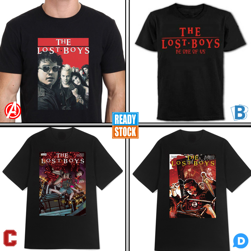 Kaos The Lost Boys Tshirt 100% Cotton