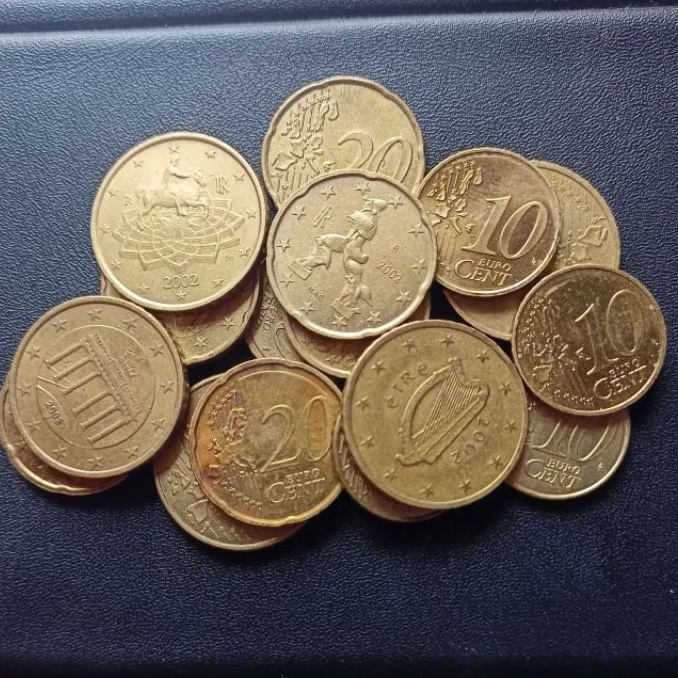 Dapatkanm3M7y Koin Cent Euro Per 1 Euro
