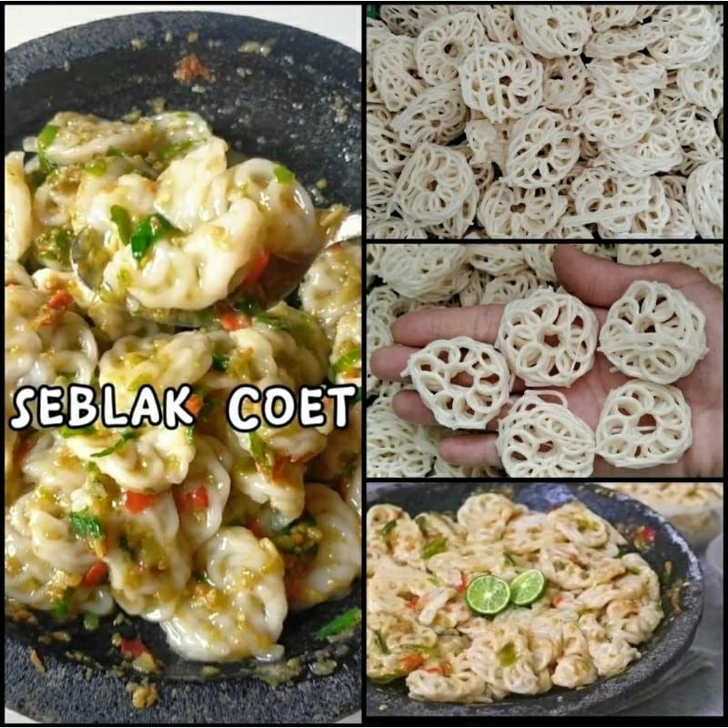 

(250.gr) Kerupuk Mentah Mawar Mini keriting// Kerupuk Seblak RAFAEL