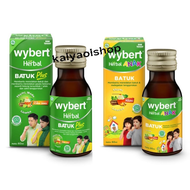 

Wybert Herbal Batuk Plus 60 ml