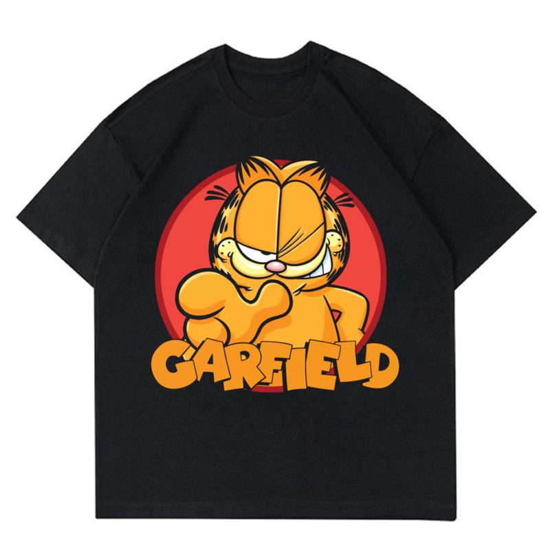 KAOS GARFIELD VINTAGE | T-SHIRT BAJU GAMBAR GARFIELD | KAOS GARFIELD
