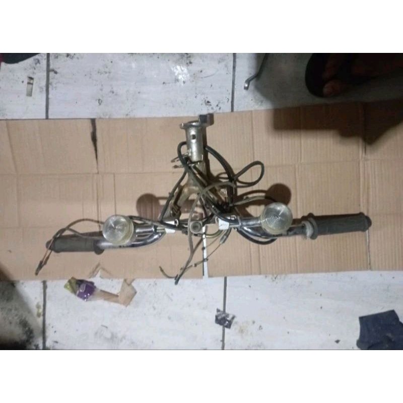 Stang+Sein Honda Scoopy Karbu Original Copotan