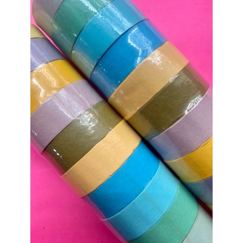 

ISOLASI/WASHI TAPE WARNA 0910/12 ROLL