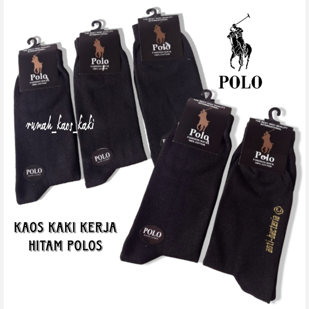 KAOS KAKI KANTOR KERJA POLOS/KAOS KAKI POLO