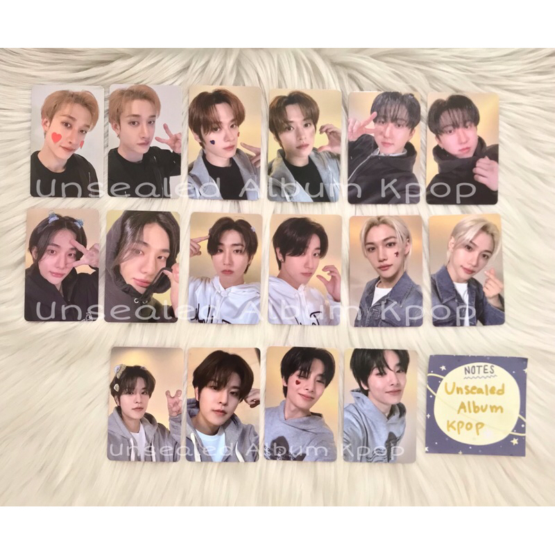 Stray Kids Rockstar Soundwave GA R2 Give Away Event Round 2 sw skz pob benefit Photocard PC Bangchan