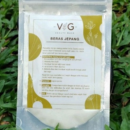 

Past Murah VG BERAS JEPANG 25gr CuciGudang