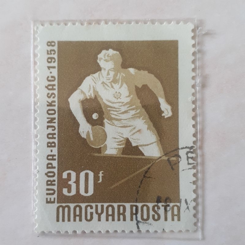 

Perangko Hungaria Sports Championships, Budapest 1958 (European Table Tennis Championships, Budapest 1958) Tahun 1958