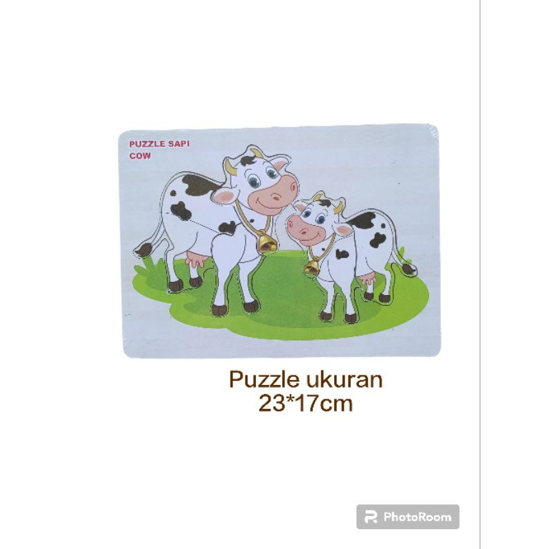 Puzzle Hewan Sapi