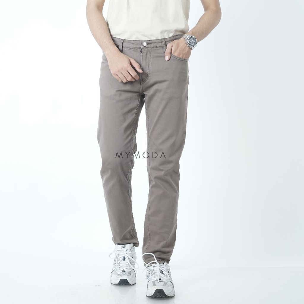 MYMODA 532 Celana Chino Pants Regular Fit Khaki