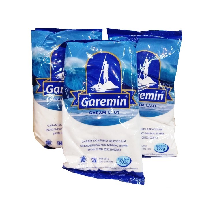 

Garam Garemin 250 grm / Garam Konsumsi Beryodium / Garam