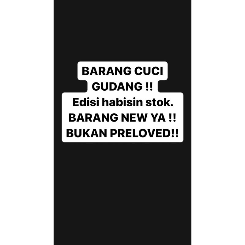 Cuci gudang Habisin stok Obral Grosir baju wanita