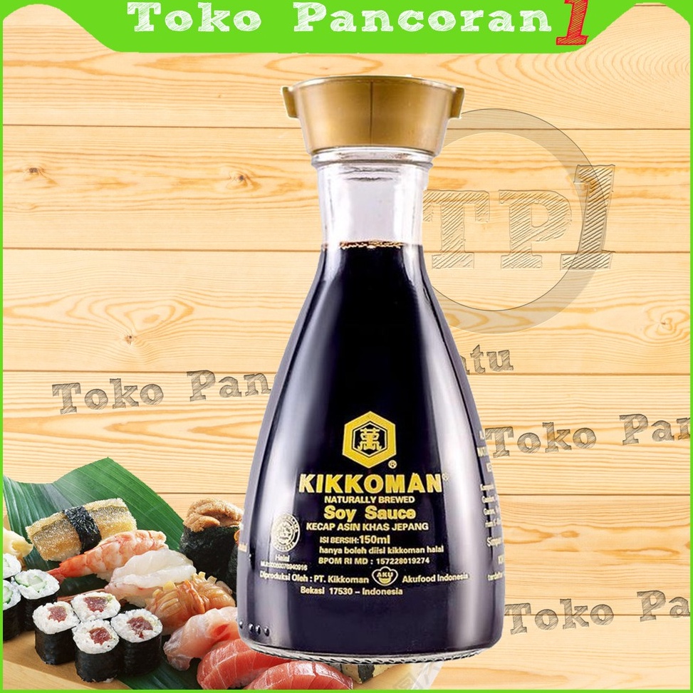 

Grsir Kikkoman Soy Sauce 15 ml HALAL Kecap Shashimi Shasimi shoyu jepang japanese kecap asin Terjamin Bagus