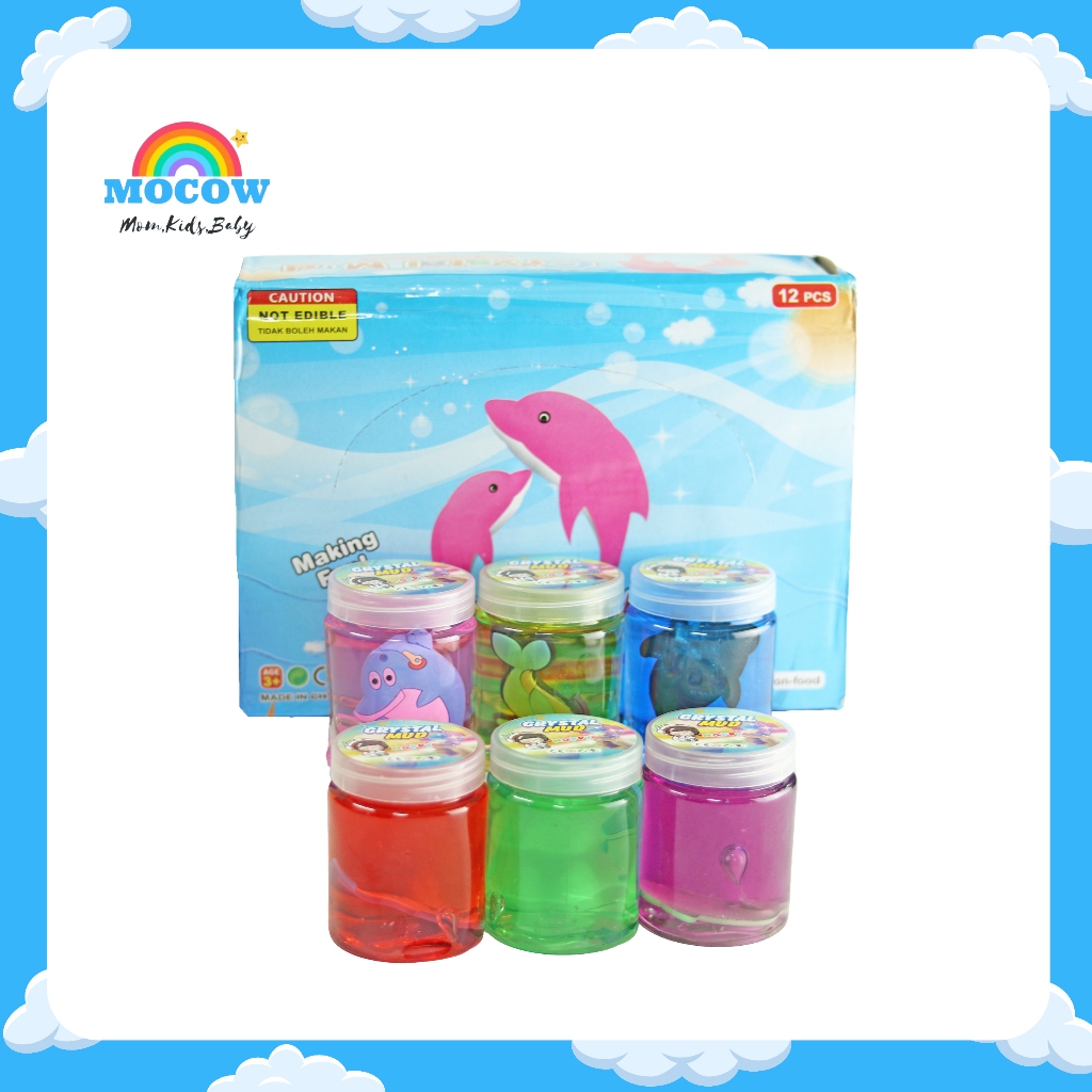 SLIME SERIES DOLPHIN / TOYS SLIME ANAK