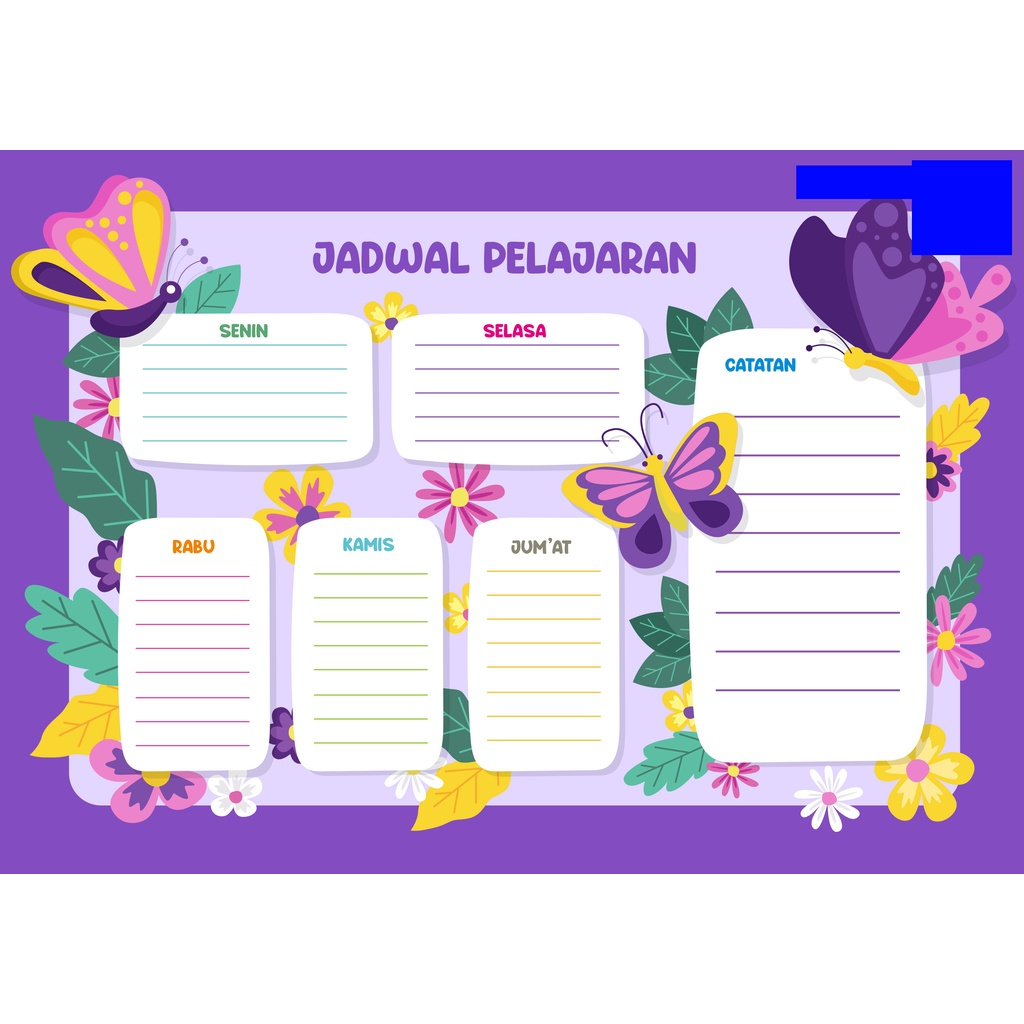 

jadwal pelajaran+perekat Free spidol