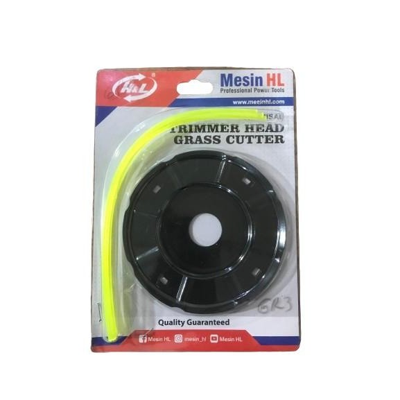 HL Trimmer Head Nylon Grass Cutter Pisau Potong Rumput Senar dudukan tasco