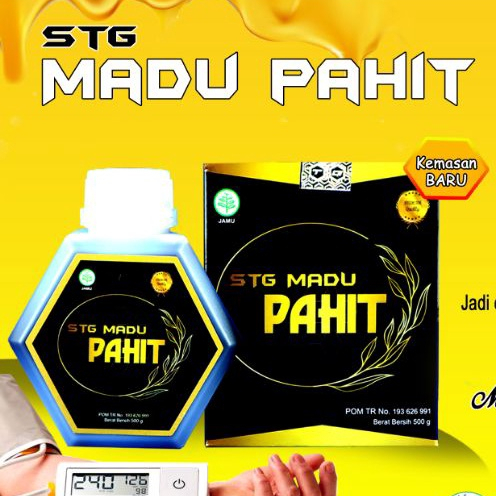 STG MADU PAHIT // OBAT HERBAL SAKIT LAMBUNG MADU HITAM PAHIT PLUS PROPOLIS MADU HITAM//madu pahit he