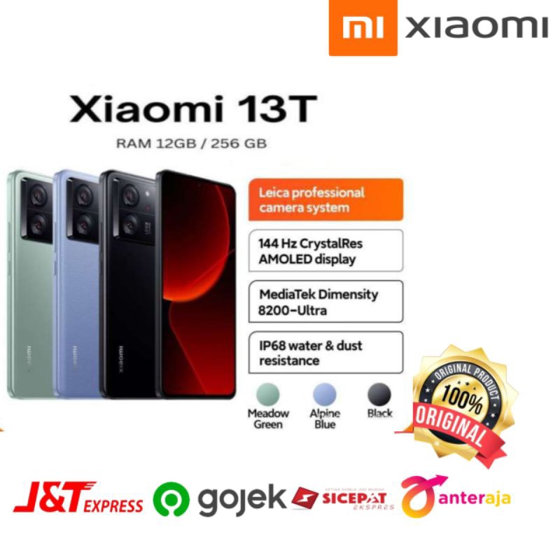 Redmi 13T Ram [12/256GB] Garansi Resmi Redmi Indonesia
