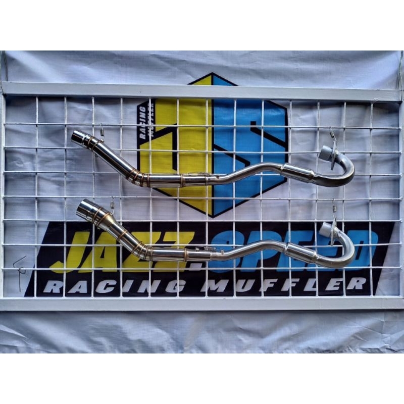 Leher/pipa Knalpot Honda CRF150 inlet 50 dan 38